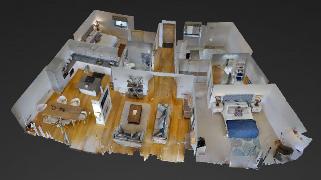 3D Dolls House View