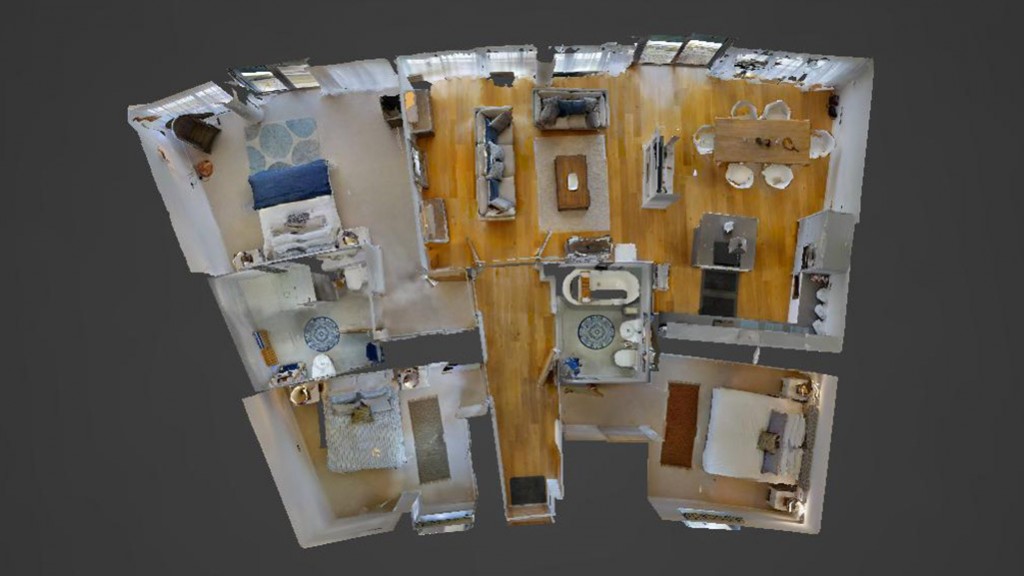 3D Floor Plan View