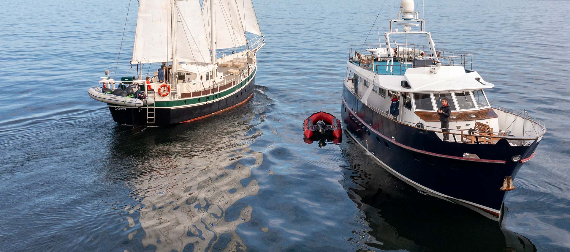 Aerial Filming at Sea