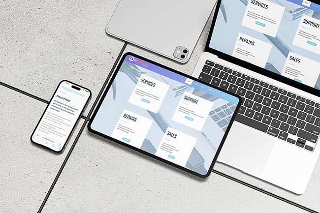 Website design in Newquay Cornwall