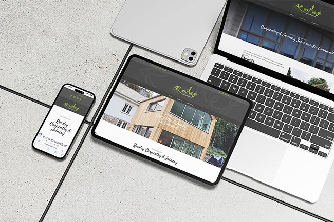 Website design in Newquay Cornwall